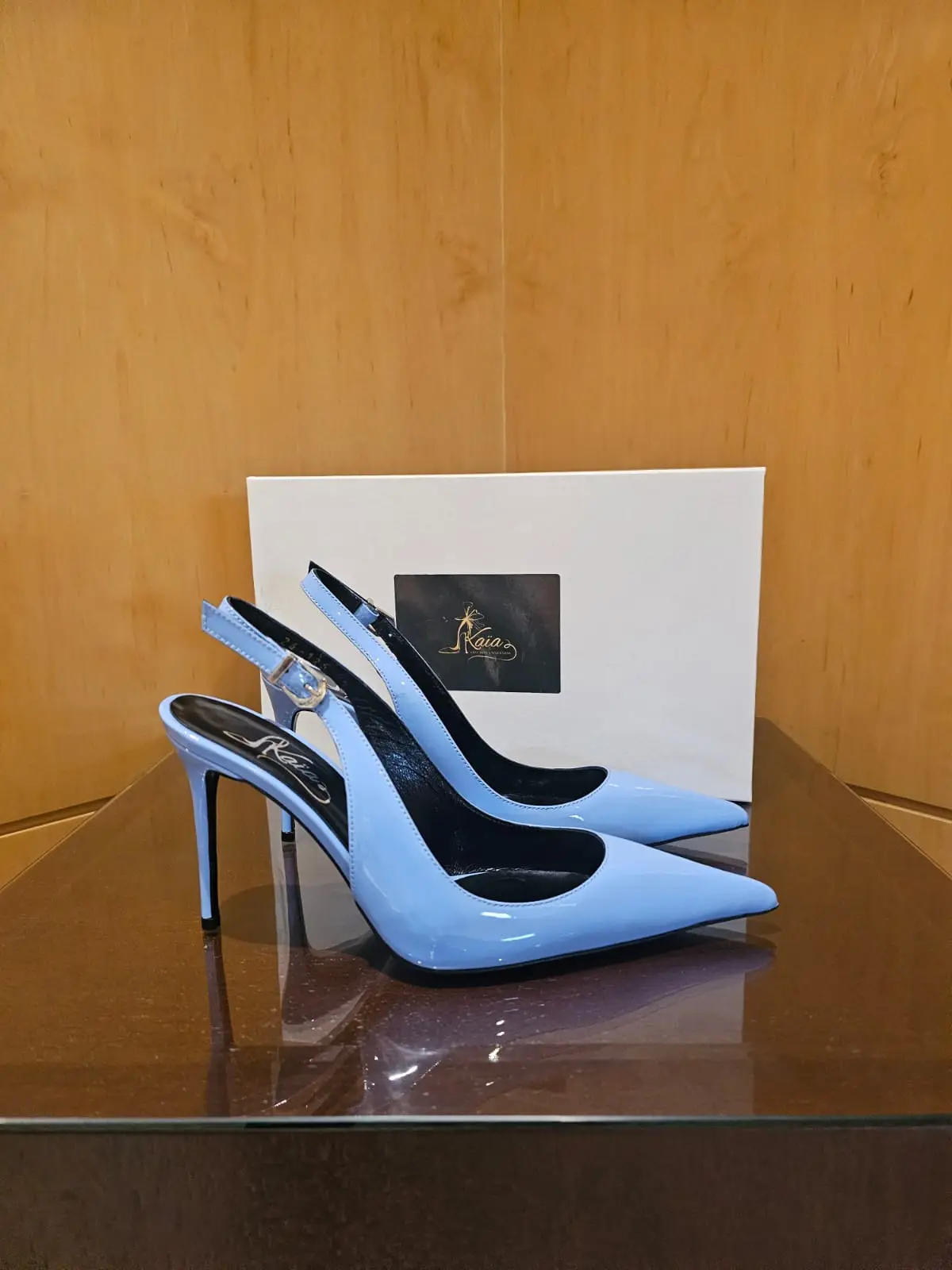 Blue Pointed Toe Stiletto