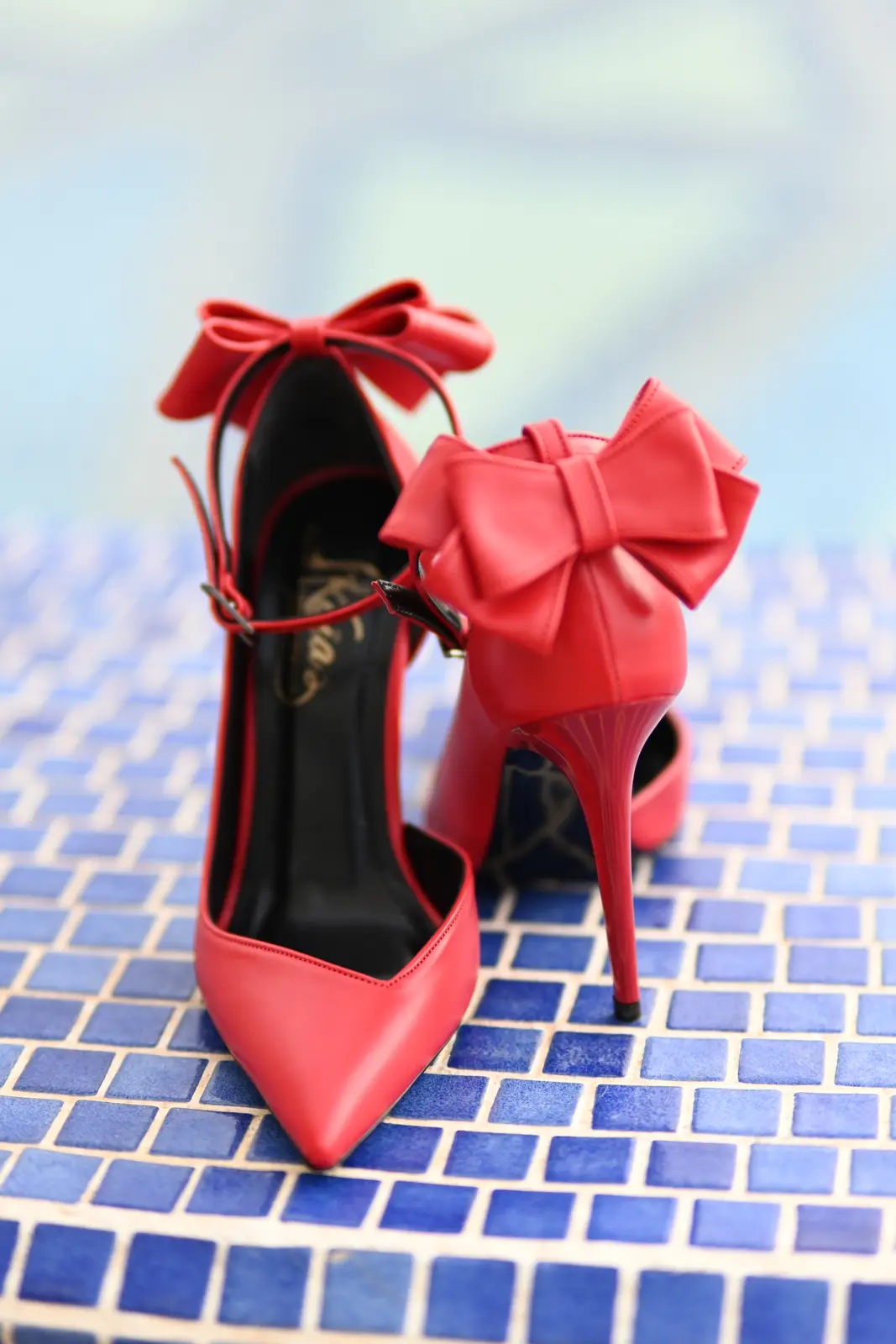 Red Butterfly Stiletto