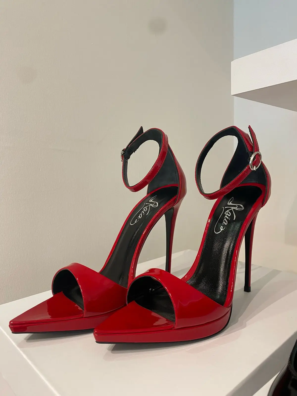 Red Sandals
